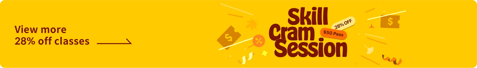 Skill Cram Session banner
