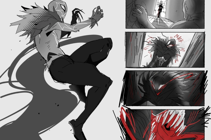 Storyboard Artist, Cas Vincent portfolio