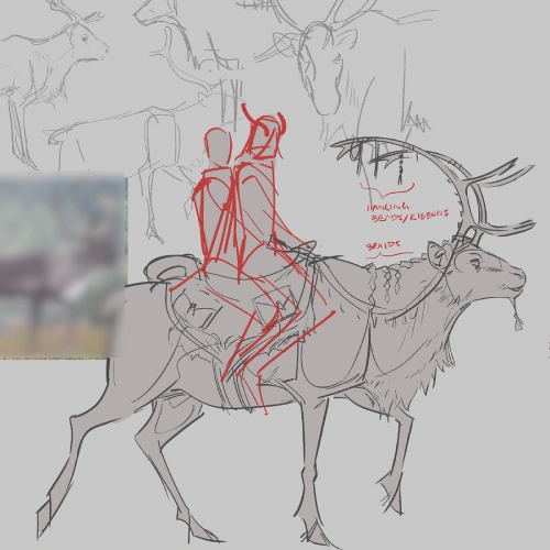 Storyboard Artist, Cas Vincent exercises