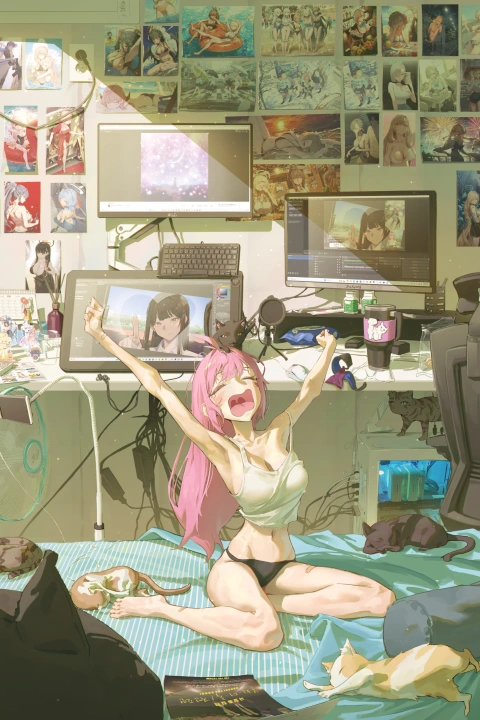 일러스트레이터, M1Z 포트폴리오