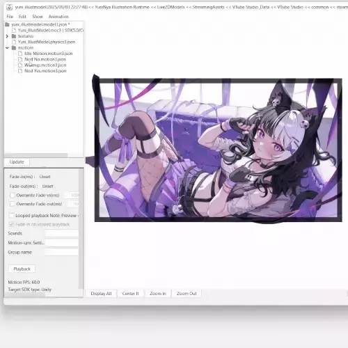 Live2D Animator, Chaos Vermillion exercises