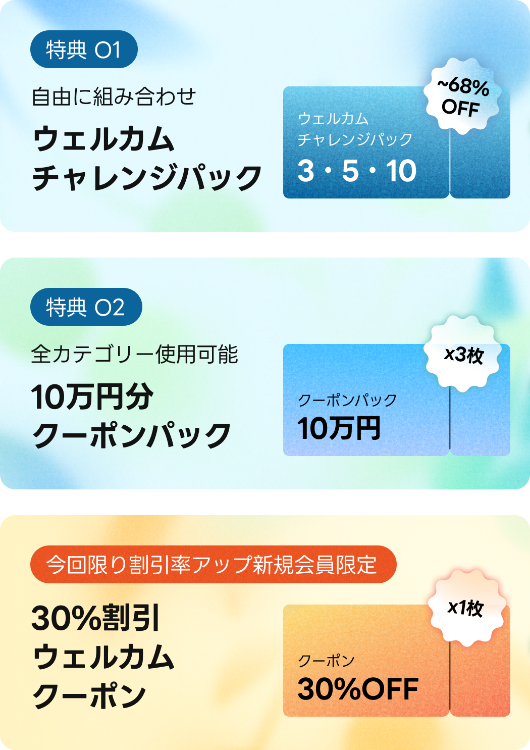 サマースターターパック 特典