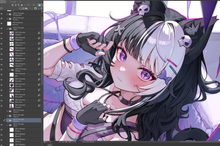 Live2D Animator, Chaos Vermillion