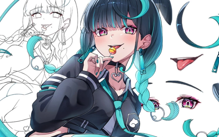 等身＆SDキャラを描いて動かす！After Effectsを使った魅せるループアニメーション制作