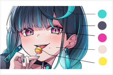 イラストレーター CHAMELEON 講座の例題