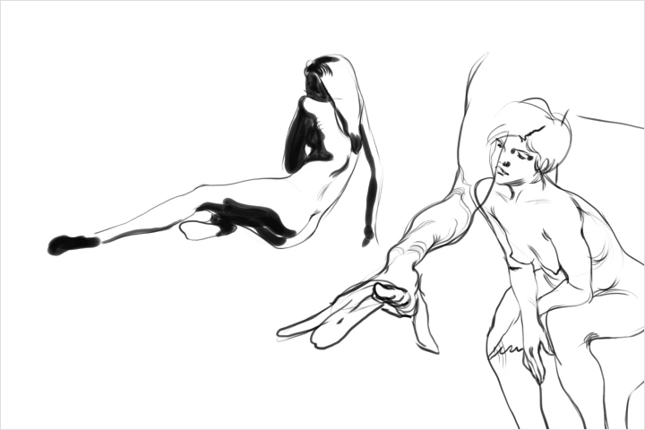 Animation Director, Oliver Mottram exercises