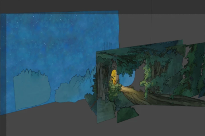Animation Director, Oliver Mottram exercises
