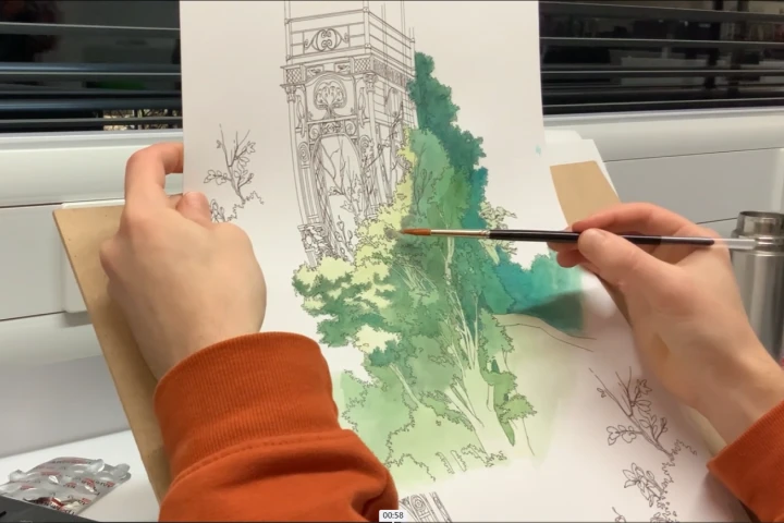 Animation Director, Oliver Mottram point