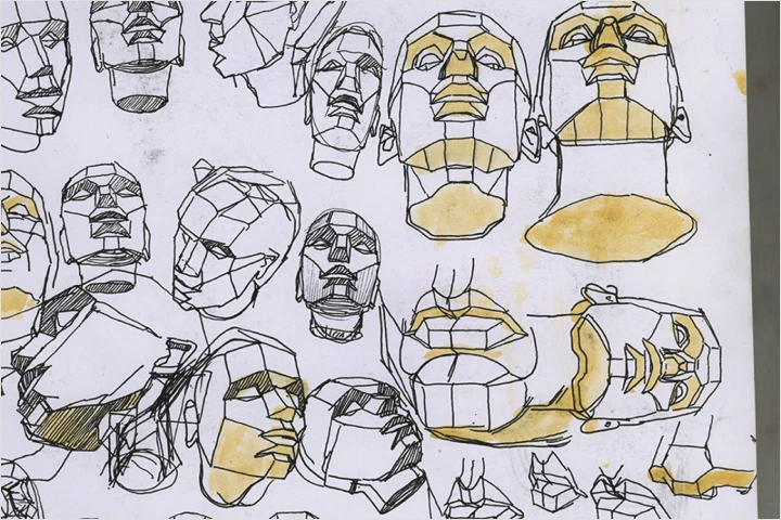 Animation Director, Oliver Mottram exercises
