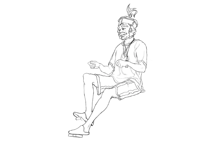 Animation Director, Oliver Mottram exercises