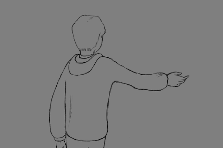 Animation Director, Oliver Mottram exercises