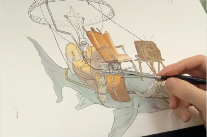 Animation Director, Oliver Mottram exercises