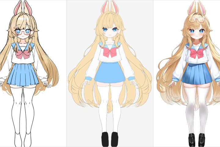 Live2D 아티스트 모무꼬, 피니	강의소개