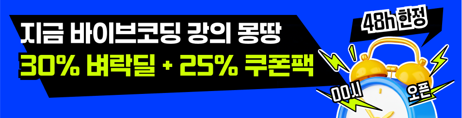 바이브코딩 100일 벼락치기