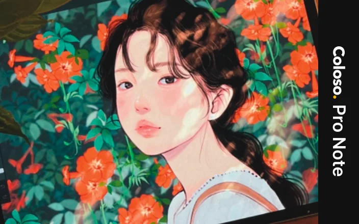 빛과 색으로 그려내는 감성, 40종 브러시로 완성하는 아이패드 드로잉