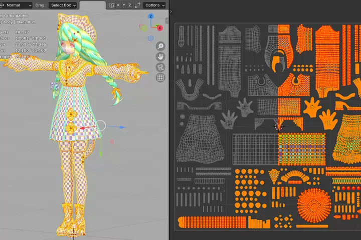 3DCGモデラー ふさこ