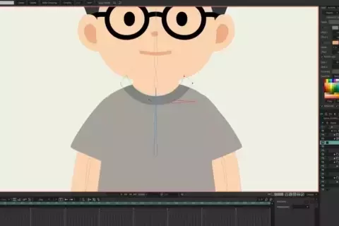 모호 리깅의 첫걸음, 심플한 캐릭터 움직이기