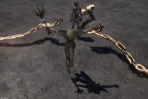 <p>평범한 이펙트에 포인트를 찍는 월드 포지션 옵셋 활용</p>