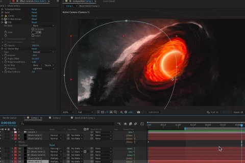 <p><strong>การสร้าง VFX</strong></p>