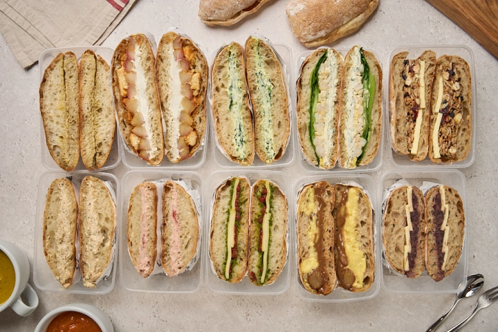 <p>치아바타를 활용한 샌드위치의 끝판왕 레시피 공개</p>