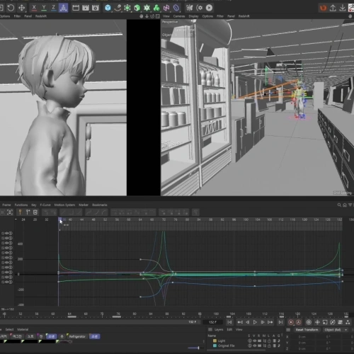 C4D 시뮬레이션의 기초 &amp; 키치한 애니메이션 연출법