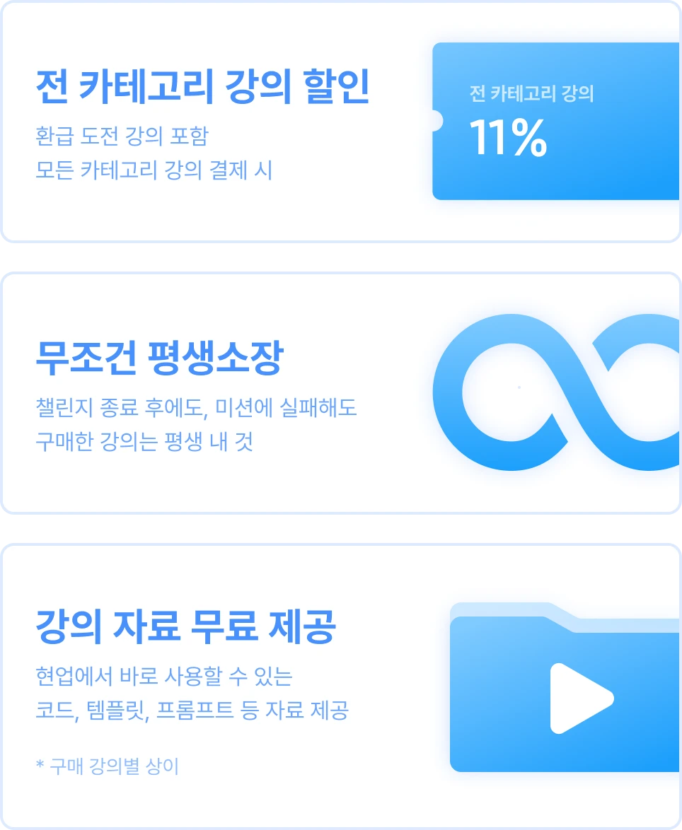 11/4) 50일 습관 형성 챌린지 💫 | 패스트캠퍼스