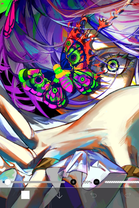 イラストレーター かえで《もみじの木》 講座の例題