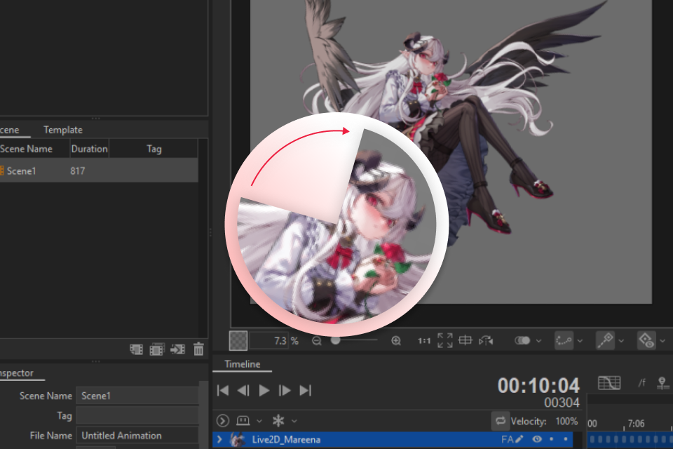 Live2D Animator, Hakumei perks