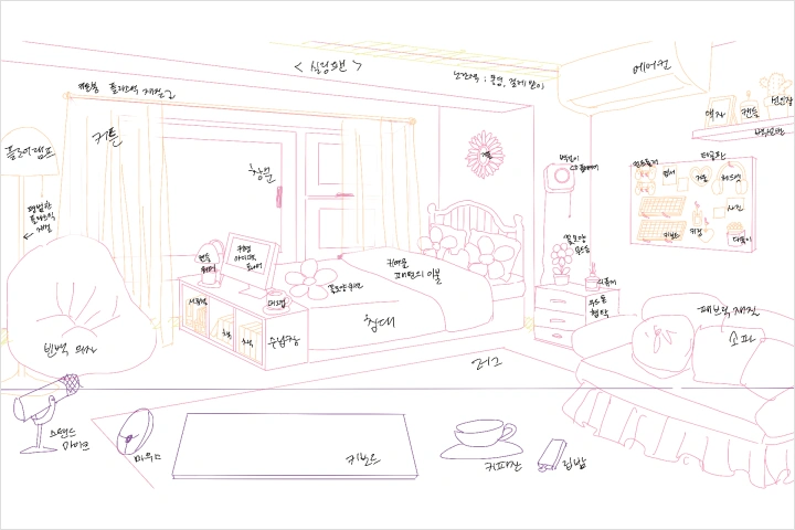 3D 버추얼 배경 아티스트 , 캇찡 강의예제
