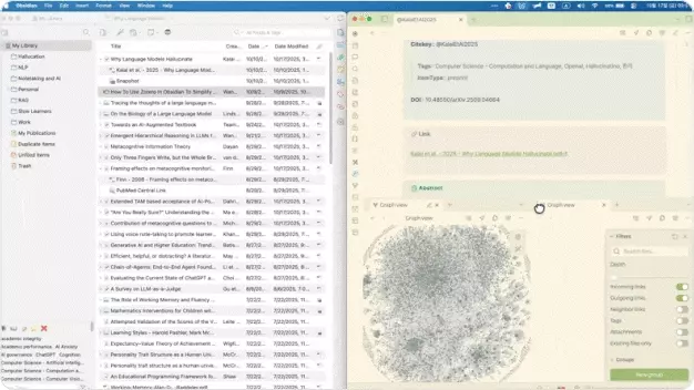 ImageSlide<b>Zotero·Obsidian 연동 관리</b>