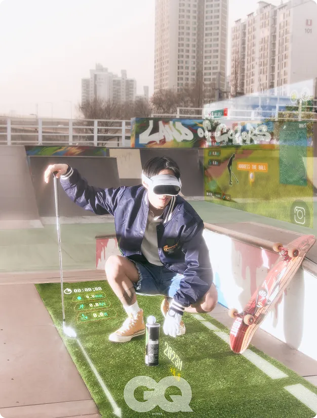 ImageSlide<b>지큐 매거진 골프 2023년 4월호 화보 아트웍</b><br> © 2023 GQ Magazine Golf. All Rights Reserved.