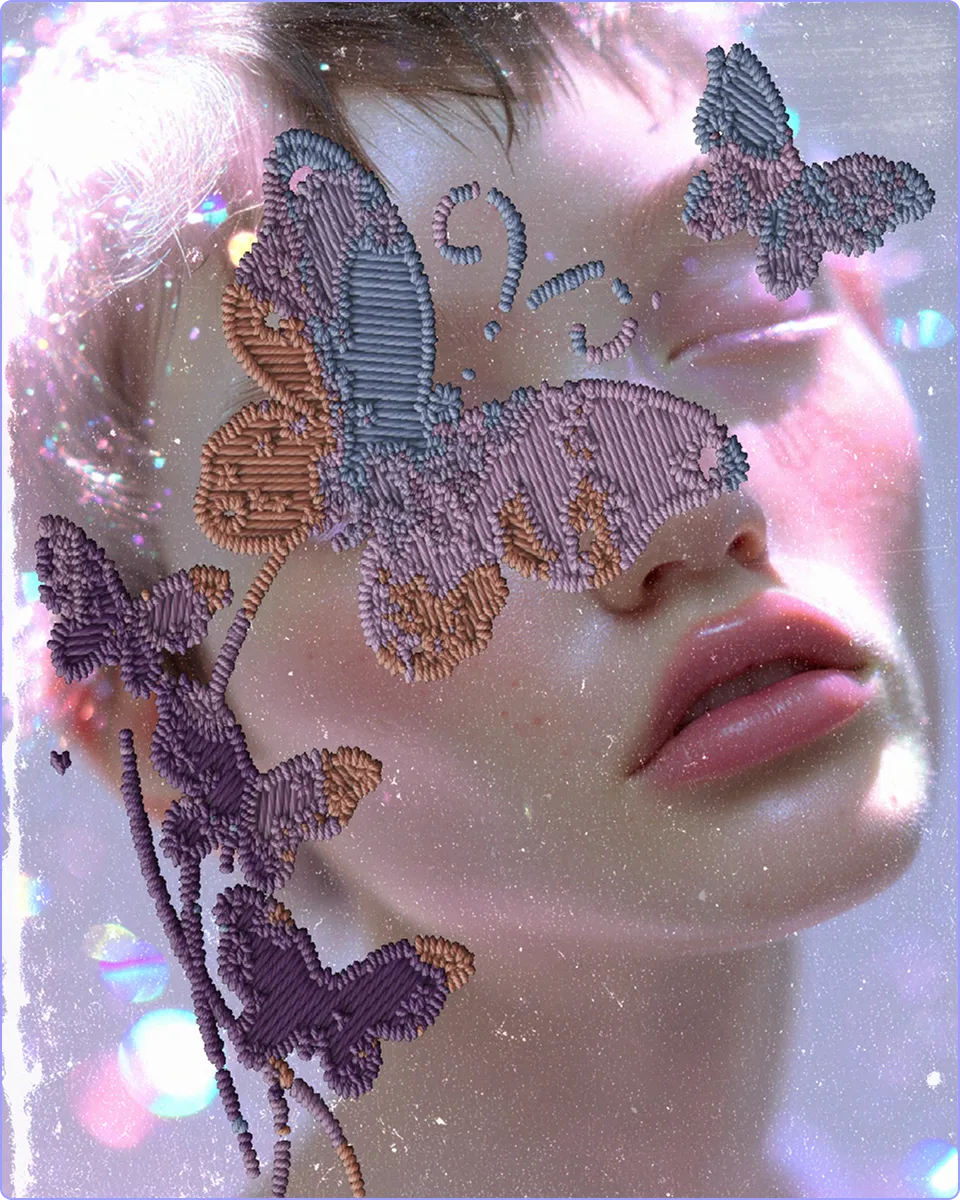 ImageSlide<span style="color:#555;">콜라쥬 아트웍 (자수)</span>