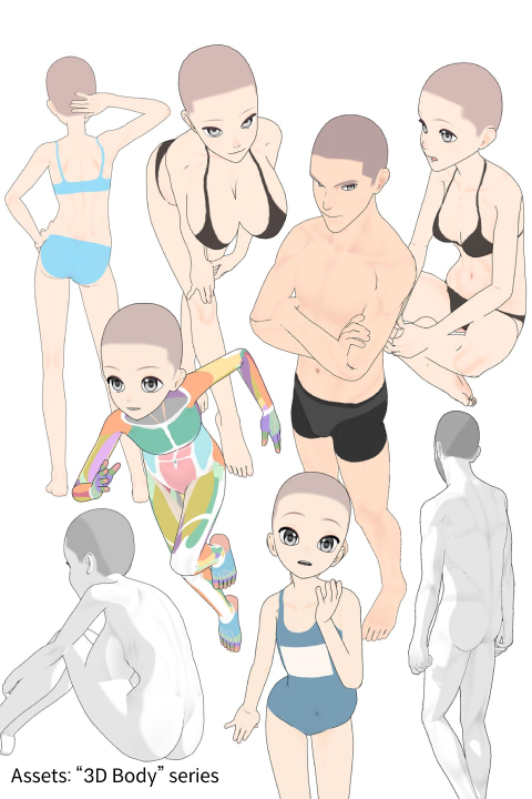 Cartoonist, Shiomiya portfolio