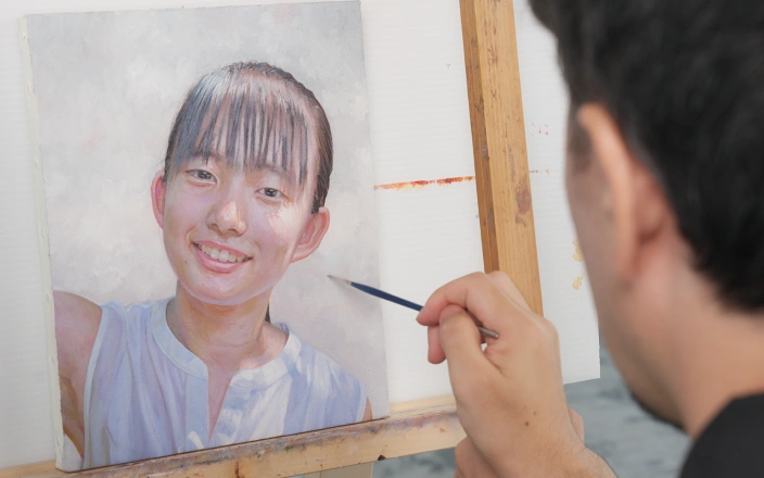 リアルを突き詰める油彩技法：写実の哲学と感情の描写