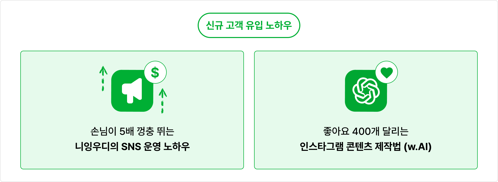 신규 고객 유입 노하우