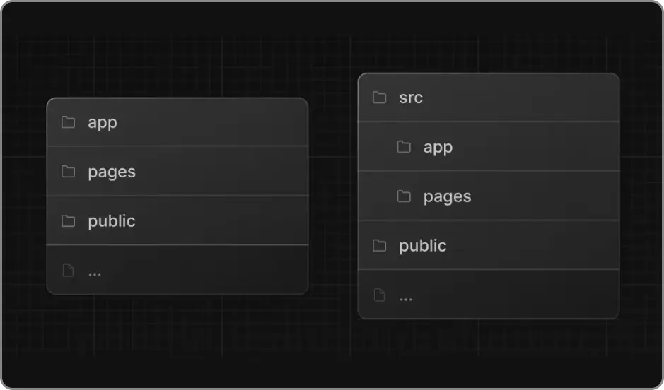 ImageSlide<b><span style="color:#fff;">App Router 기반 폴더 구조(+ Page Router) </b></span>