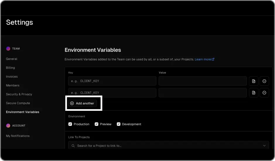 ImageSlide<b><span style="color:#fff;">환경 변수 관리(.env / Project Settings)</b></span>