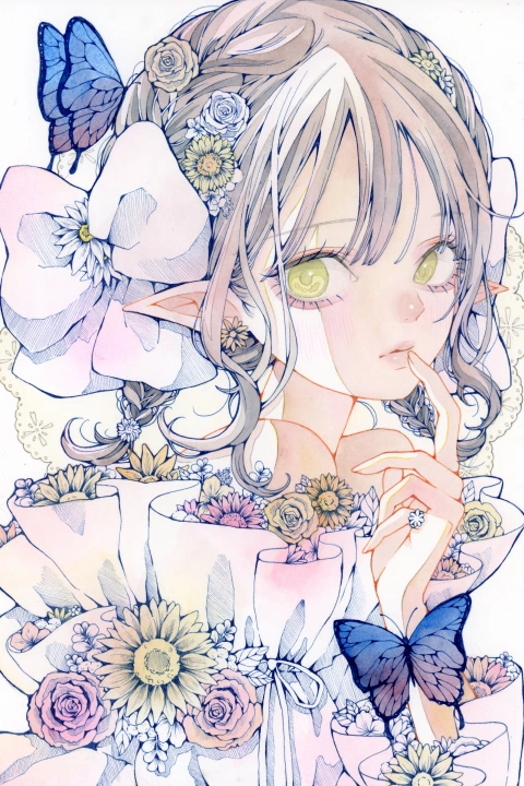 画家 とあるお茶 ポートフォリオ