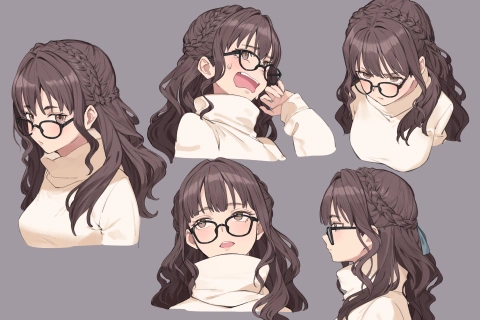 <p>キャラクターの個性に合わせた描き分けのコツ</p>