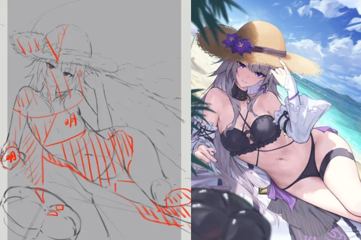 イラストレーター 佐々 ポイント