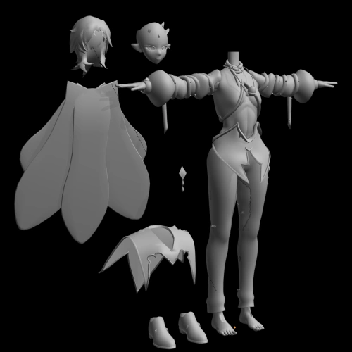 3D Designer, PhaetheFae exercise