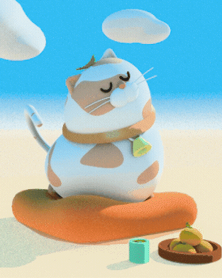 ImageSlide<b><center>캐릭터 아트워크 ‘고양이’</center></b>