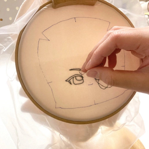 手芸作家 ショコハジロ 講座の例題