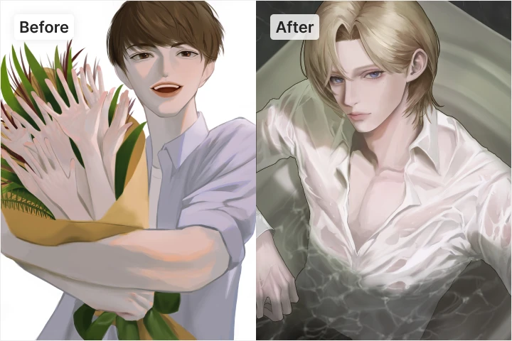 일러스트레이터, 앵꾸 수강생 리뷰