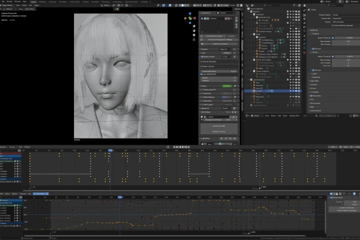 3D CG artist, izzy