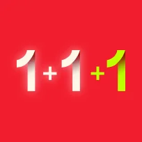 1+1