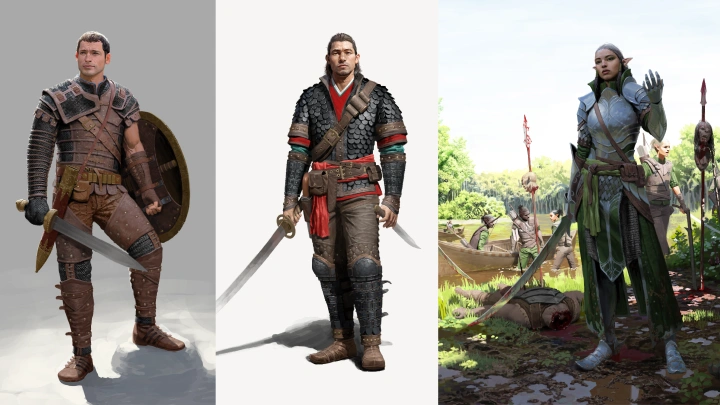Game Character Artist, Un Lee  exercises