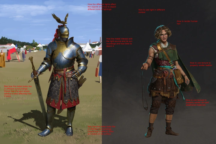 Game Character Artist, Un Lee point