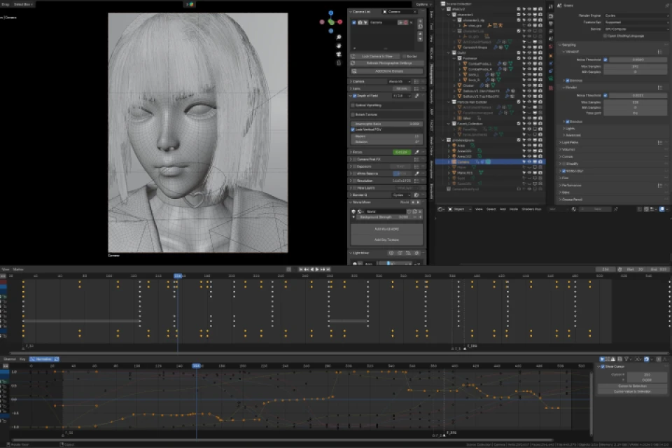 3D CG artist, izzy