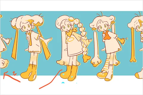 <p><strong>Ideation to Character Concepting for MVs</strong></p>